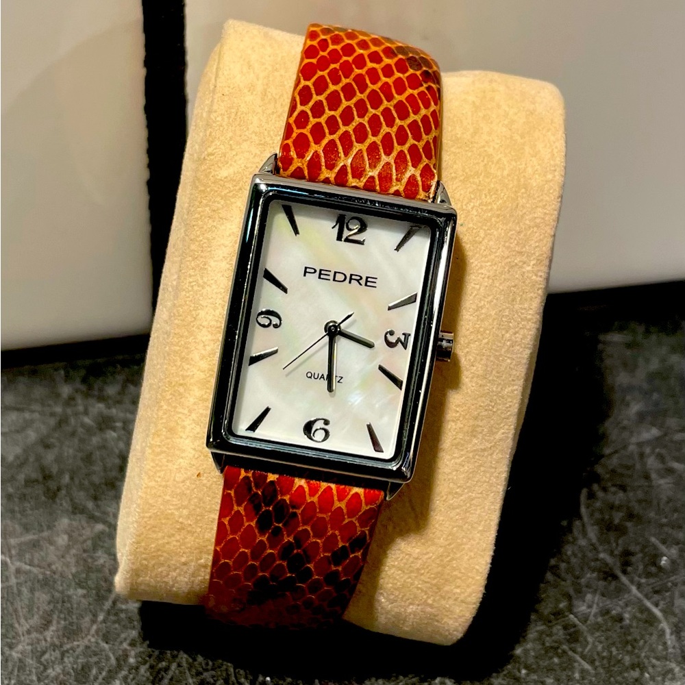 SALE!!! 2 for 30 Ladies Pedre Leather Band Watch- NWOT- New Battery (6)